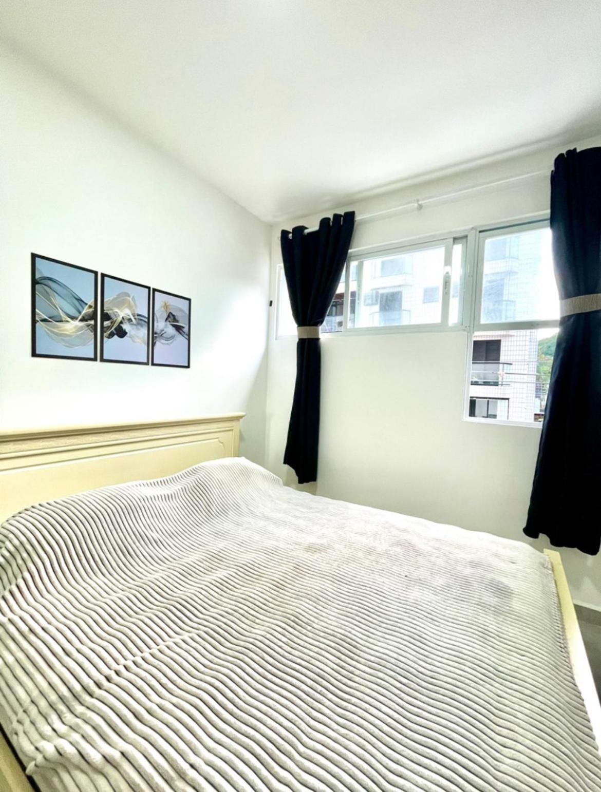 Apartmán Kitinete 216 Frente Ao Mar São Vicente Exteriér fotografie